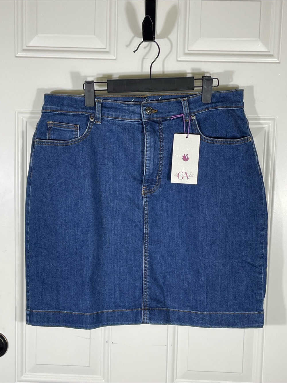 Gloria Vanderbilt Westwood Denim Skirt